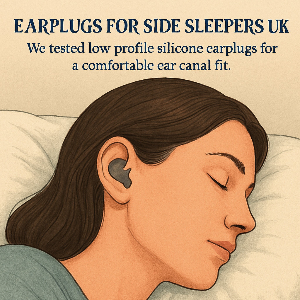 How to Choose Earplugs for Side Sleepers in the UK
